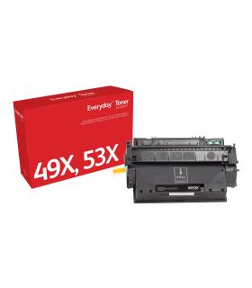 Everyday El tóner ™ Negro de Xerox es compatible con HP 49X 53X (Q5949X  Q7553X), High capacity