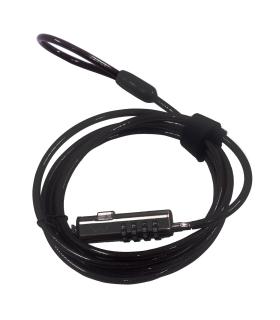 Ewent EW1238 cable antirrobo Negro 1,8 m