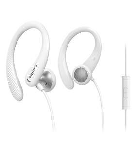 Philips TAA1105WT 00 auricular y casco Auriculares Alámbrico gancho de oreja, Dentro de oído Deportes Blanco