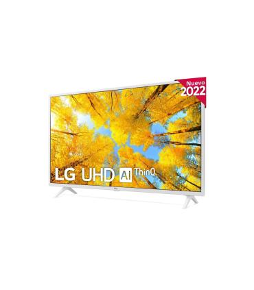 LG 43UQ76906LE Televisor 109,2 cm (43") 4K Ultra HD Smart TV Wifi Blanco Pantalla flexible