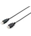 Equip 128850 cable USB USB 2.0 1,8 m USB A Negro