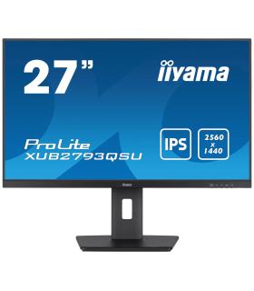 iiyama XUB2793QSU-B7 pantalla para PC 68,6 cm (27") 2560 x 1140 Pixeles Wide Quad HD LED Negro