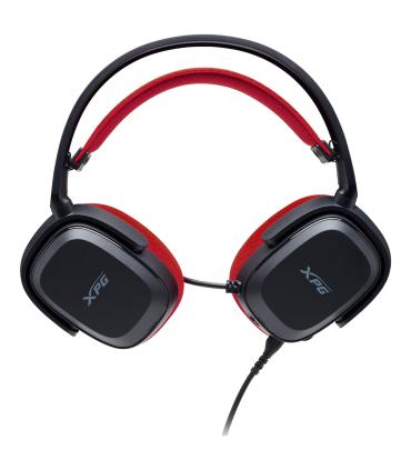 XPG PRECOG STUDIO Auriculares Alámbrico Diadema Juego USB Tipo C Negro, Rojo