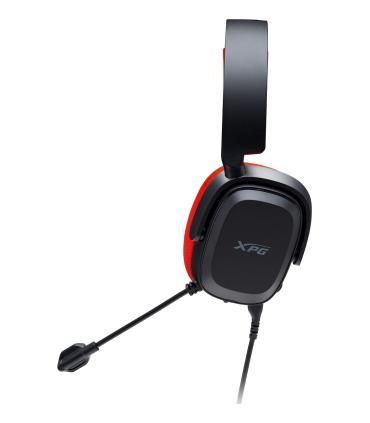 XPG PRECOG STUDIO Auriculares Alámbrico Diadema Juego USB Tipo C Negro, Rojo