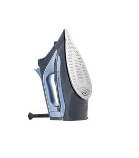 Rowenta DW4308 Plancha a vapor Suela Microsteam 300 Láser 2500 W Azul, Blanco