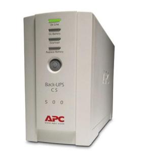 APC Back-UPS sistema de alimentación ininterrumpida (UPS) En espera (Fuera de línea) o Standby (Offline) 0,5 kVA 300 W 4