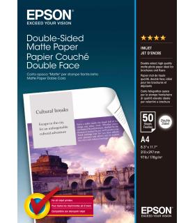 Epson Double-Sided Matte Paper - A4 - 50 hojas