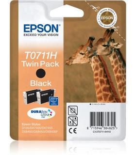 Epson Giraffe Doble juego de cartuchos Negro T0711H Tintas DURABrite Ultra