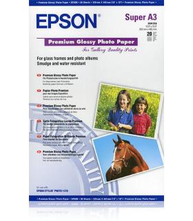 Epson Premium Glossy Photo Paper, DIN A3+, 250 g m², 20 hojas