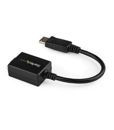 StarTech.com Adaptador Conversor de Vídeo DisplayPort DP a VGA HD15 - Convertidor Activo - 1920x1200