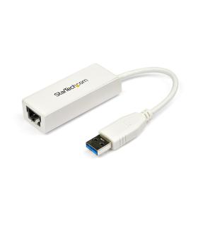 StarTech.com Adaptador Tarjeta de Red Externa NIC USB 3.0 a Ethernet Gigabit de 1 Puerto - 1x RJ45 Hembra - 1x USBA -