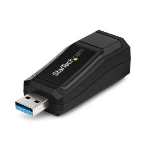 StarTech.com Adaptador Tarjeta de Red Externa NIC USB 3.0 a 1 Puerto Gigabit Ethernet 1Gbps RJ45 USB A Sin Dongle