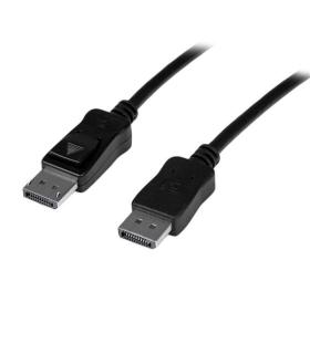 StarTech.com Cable de 15m DisplayPort Activo -Cable DisplayPort Ultra HD 4K - Cable DP Largo para Proyector o Monitor - con