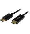 StarTech.com Cable Conversor DisplayPort a HDMI de 2m - Color Negro - Ultra HD 4K