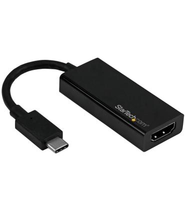 StarTech.com Adaptador Gráfico USB-C a HDMI 4K60Hz - Conversor de Vídeo USB Tipo C a HDMI - Compatible Thunderbolt 3 - Dongle