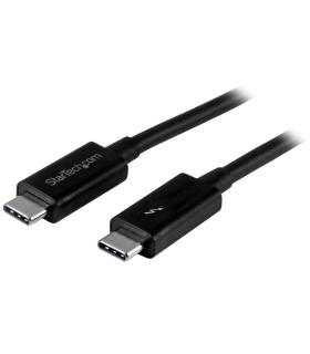 StarTech.com Cable Thunderbolt 3 Pasivo de 1m - 20Gbps - PD 100W - Vídeo 4K - Cable Thunderbolt - Certificado Thunderbolt -