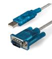 StarTech.com Cable Adaptador 0,9m USB a Puerto Serie Serial RS232 DB9 PC Mac Linux