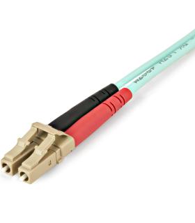 StarTech.com Cable de 2m de Fibra Óptica Multimodo LC UPC a LC UPC OM4 - 50 125µm - Fibra LOMMF VCSEL - Redes de 100G - Cable