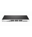 D-Link DGS-1210-28MP switch Gestionado L2 Gigabit Ethernet (10/100/1000) Energía sobre Ethernet (PoE) 1U Negro, Gris