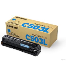 Samsung Cartucho de Tóner Original HP CLT-C503L cian de alta capacidad