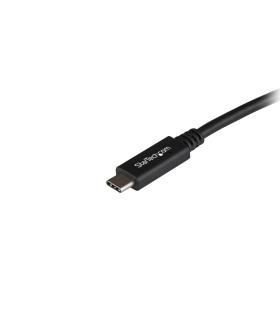 StarTech.com USB31CB1M cable USB USB 3.2 Gen 2 (3.1 Gen 2) 1 m USB C USB B Negro