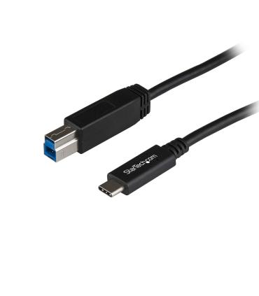 StarTech.com USB31CB1M cable USB USB 3.2 Gen 2 (3.1 Gen 2) 1 m USB C USB B Negro