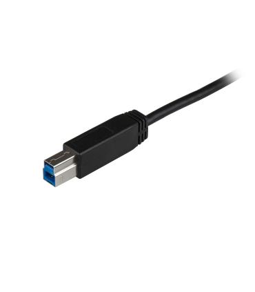 StarTech.com USB31CB1M cable USB USB 3.2 Gen 2 (3.1 Gen 2) 1 m USB C USB B Negro