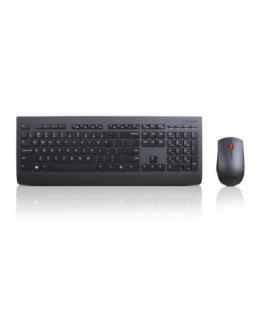 Lenovo 4X30H56823 teclado Ratón incluido Oficina RF inalámbrico Español Negro