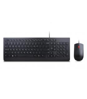 Lenovo 4X30L79915 teclado Ratón incluido Universal USB QWERTY Español Negro