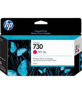 HP Cartucho de tinta DesignJet 730 magenta de 130 ml