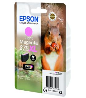 Epson Squirrel Singlepack Light Magenta 378XL Claria Photo HD Ink