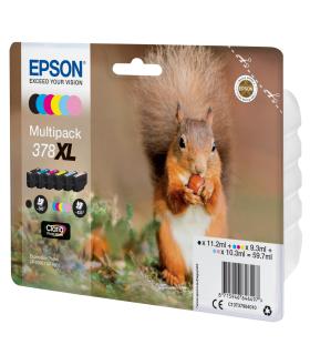 Epson Squirrel Multipack 6-colours 378XL Claria Photo HD Ink