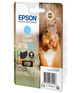 Epson Squirrel Singlepack Light Cyan 378XL Claria Photo HD Ink