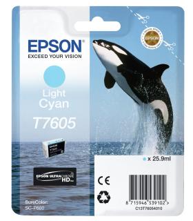 Epson T7605 Cian claro