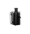 Moulinex JU370810 exprimidor Licuadora centrífuga 350 W Negro, Acero inoxidable