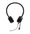 Lenovo Pro Wired Stereo VOIP Auriculares Alámbrico Diadema Oficina/Centro de llamadas Negro