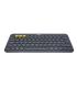 Logitech K380 Multi-Device teclado Universal Bluetooth QWERTY Inglés del Reino Unido Gris