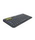 Logitech K380 Multi-Device teclado Universal Bluetooth QWERTY Inglés del Reino Unido Gris