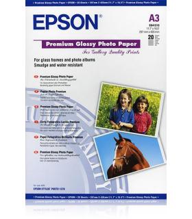 Epson Premium Glossy Photo Paper, DIN A3, 255 g m², 20 hojas