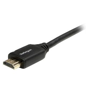 StarTech.com Cable de 2m HDMI 2.0 Certificado Premium con Ethernet - HDMI de Alta Velocidad Ultra HD de 4K a 60Hz HDR10 - para