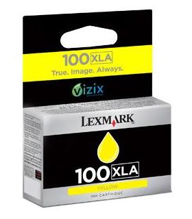 Lexmark 100XLA cartucho de tinta 1 pieza(s) Original Amarillo