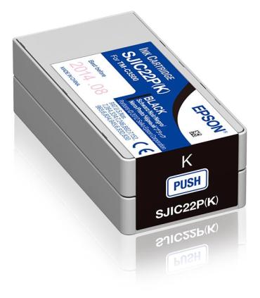 Epson SJIC22P(K)  Ink cartridge for ColorWorks C3500 (Black)