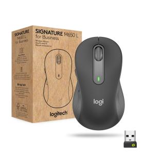 Logitech Signature M650 for Business ratón Oficina mano derecha RF Wireless + Bluetooth Óptico 4000 DPI