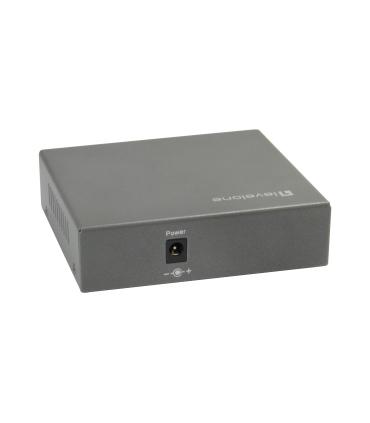 LevelOne GEP-0523 switch Gigabit Ethernet (10 100 1000) Energía sobre Ethernet (PoE) Negro