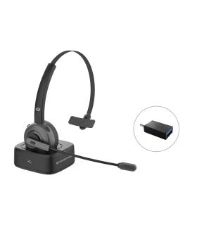 Conceptronic POLONA03BD auricular y casco Auriculares Inalámbrico Diadema Oficina Centro de llamadas Bluetooth Base de carga