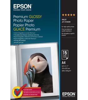 Epson Premium Glossy Photo Paper - A4 - 15 Hojas