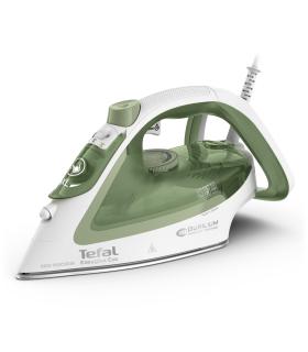 Tefal Easygliss Eco FV5781 Plancha vapor-seco Suela de Durilium Airglide 2800 W Blanco, Verde