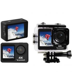 Cmara Digital Deportiva Sunstech Adventure 4K/ 16MP/ ngulo de visin 170/ Negra