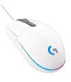 Ratn Gaming Logitech G102 Lightsync/ Hasta 8000 DPI/ Blanco