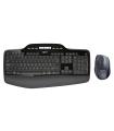 Logitech MK710 Performance teclado Ratón incluido Hogar RF inalámbrico QWERTY Internacional de EE.UU. Negro